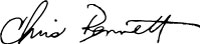 Chris Bennet Signature